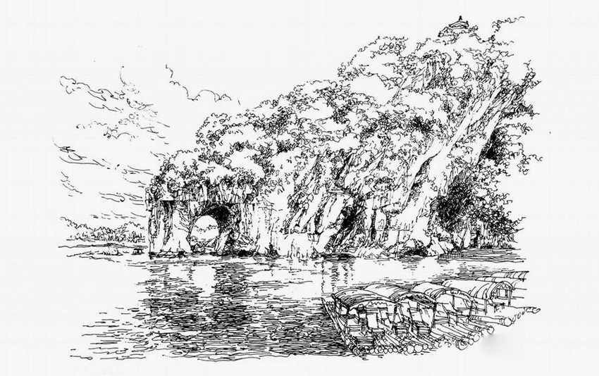 室内设计表现技法之钢笔画